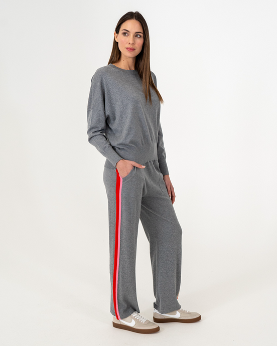 Speed Stripe Lounge Pant Thunder Grey