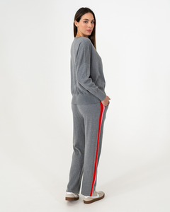 Speed Stripe Lounge Pant Thunder Grey