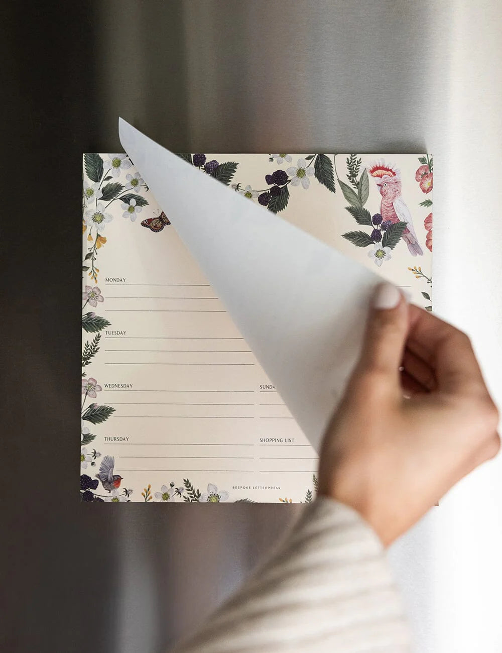 Meal Planner Notepad Cocktaoo