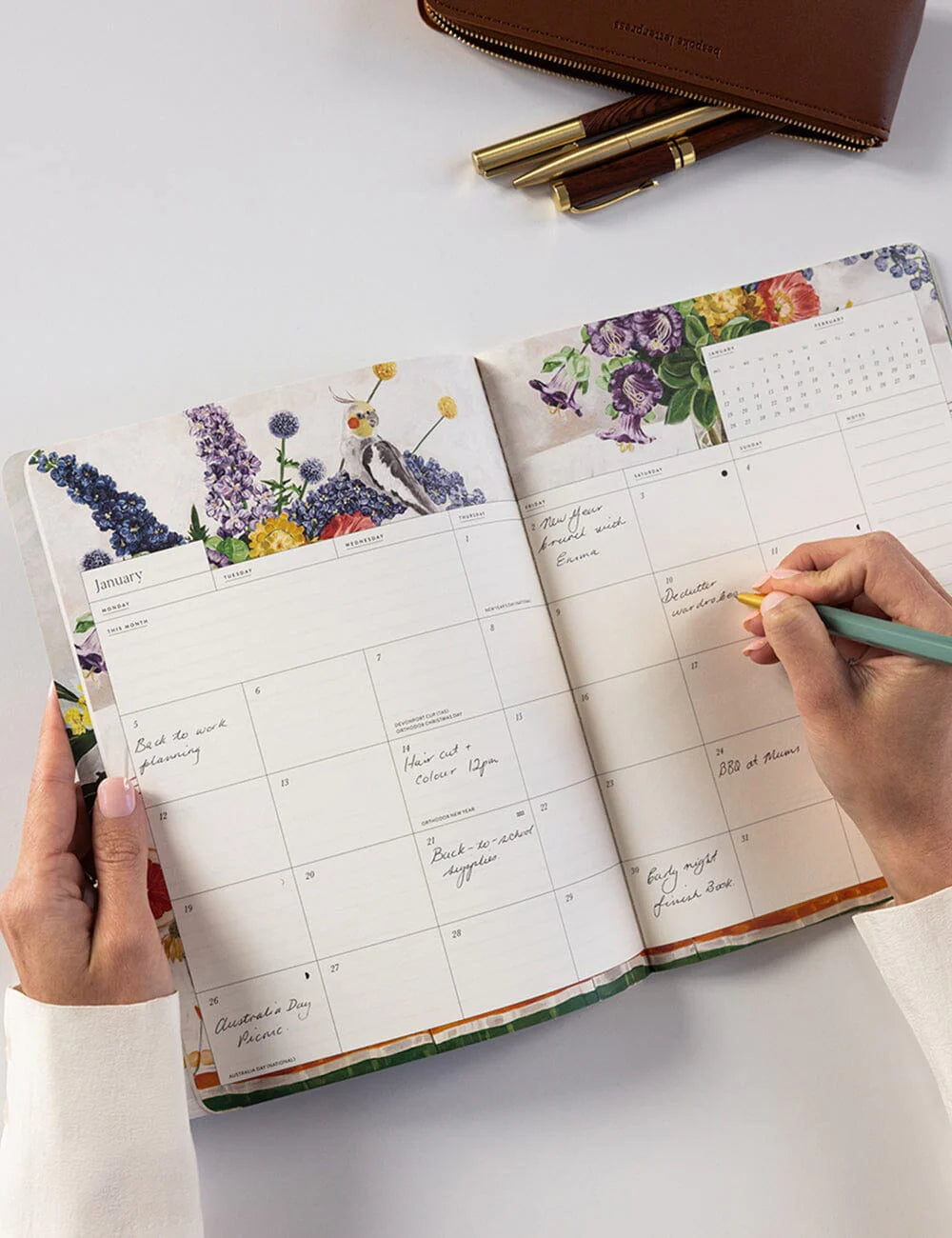 2026 Monthly Calendar Notebook