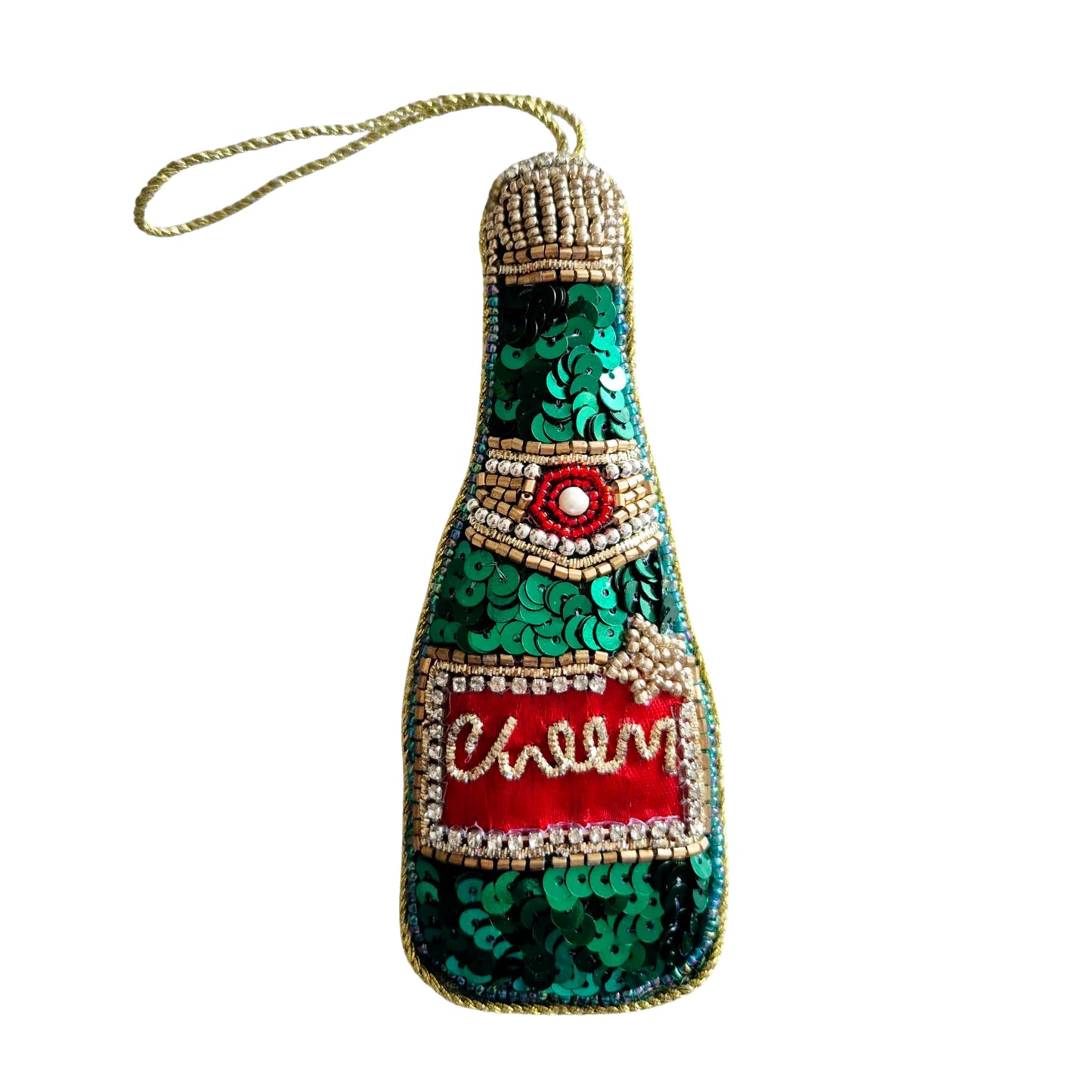 Beaded Decoration Cheers