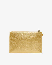 Load image into Gallery viewer, New York Coin Purse - Gold Crinkle