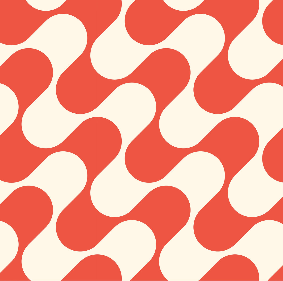 Double Glasses Case – Red Ripple