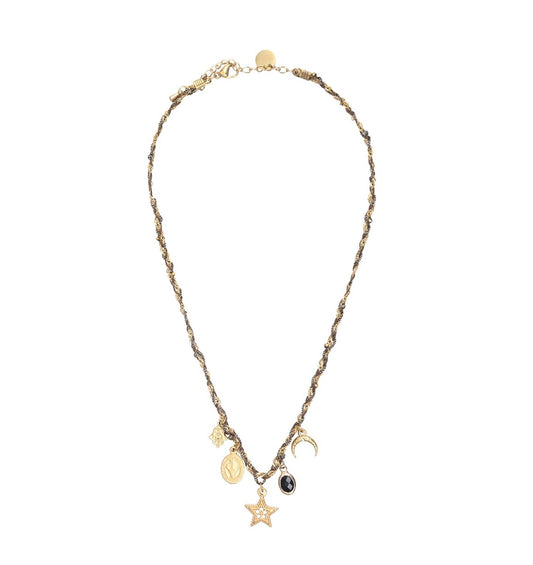 Lucky Charm Necklace - PYRITE