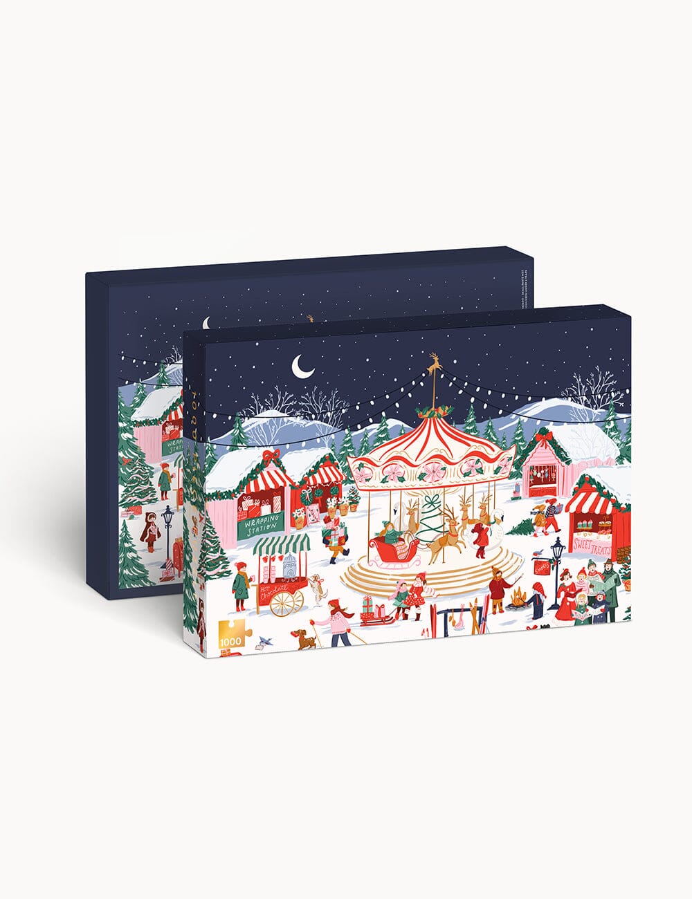 Christmas Market 1000 Piece Puzzle