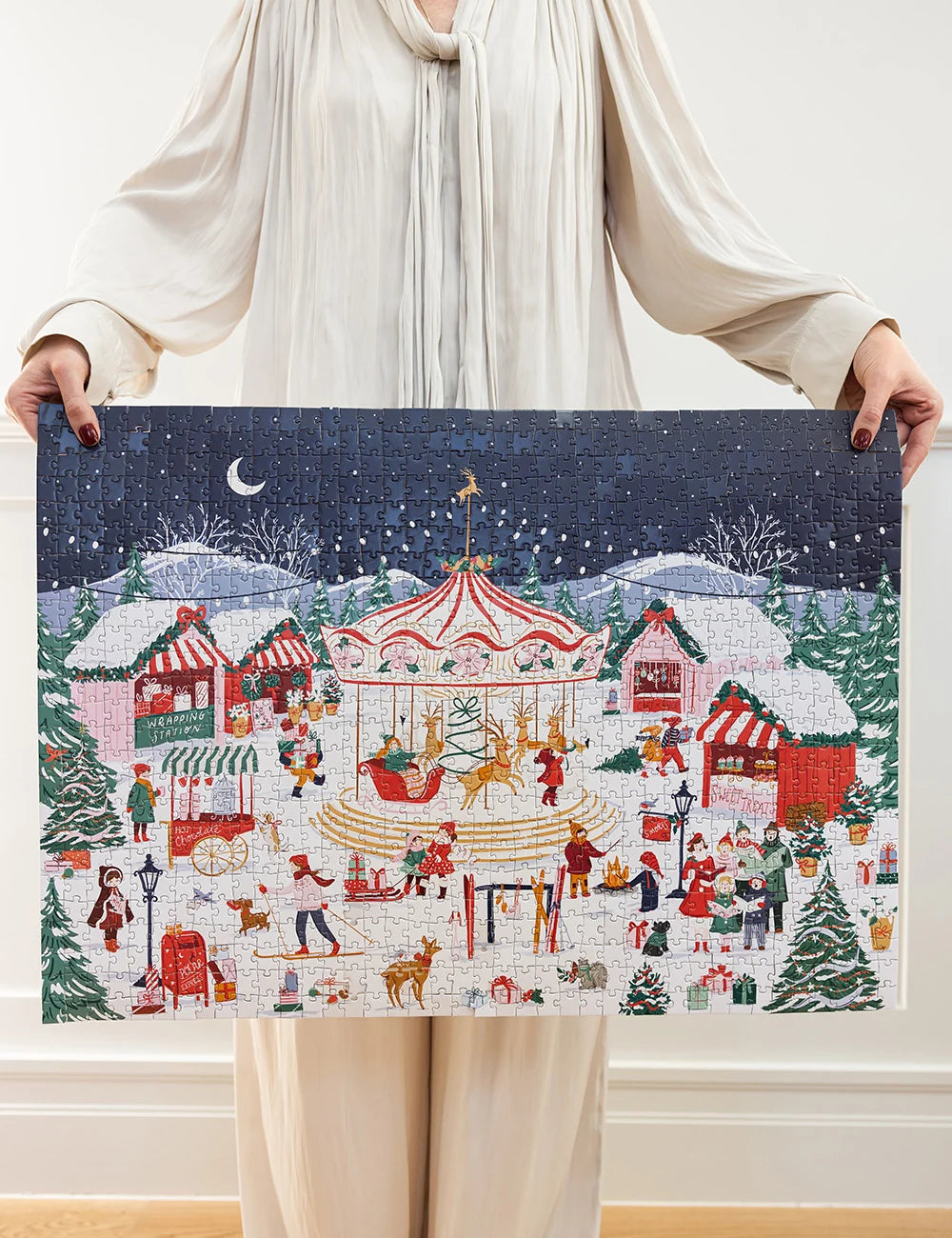 Christmas Market 1000 Piece Puzzle