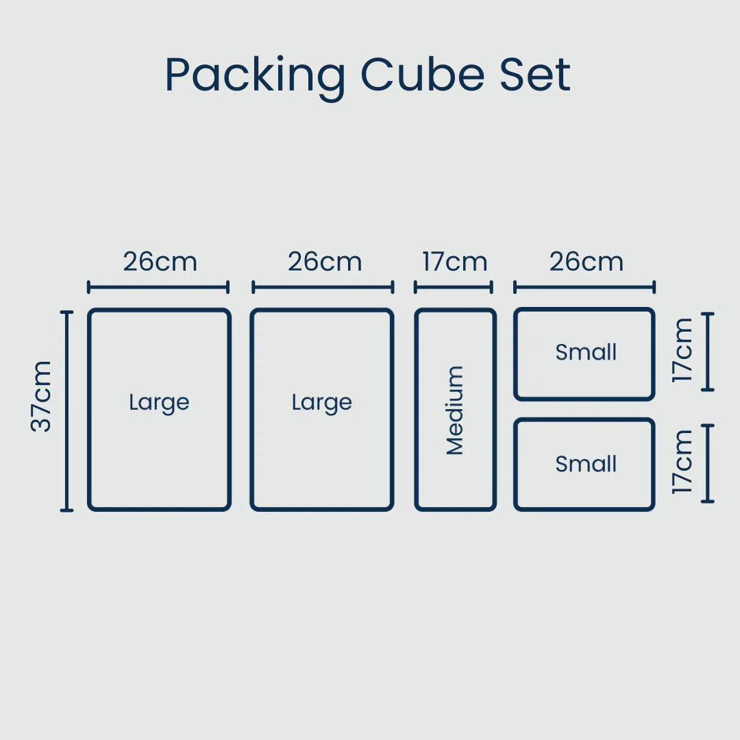 Packing Cube Set - Toile