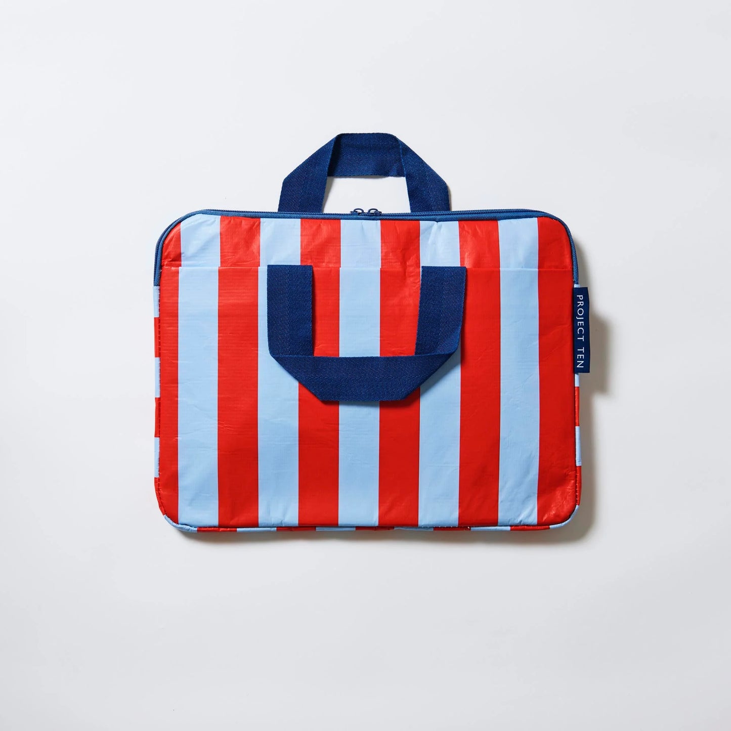 Laptop Case Red Blue Stripe