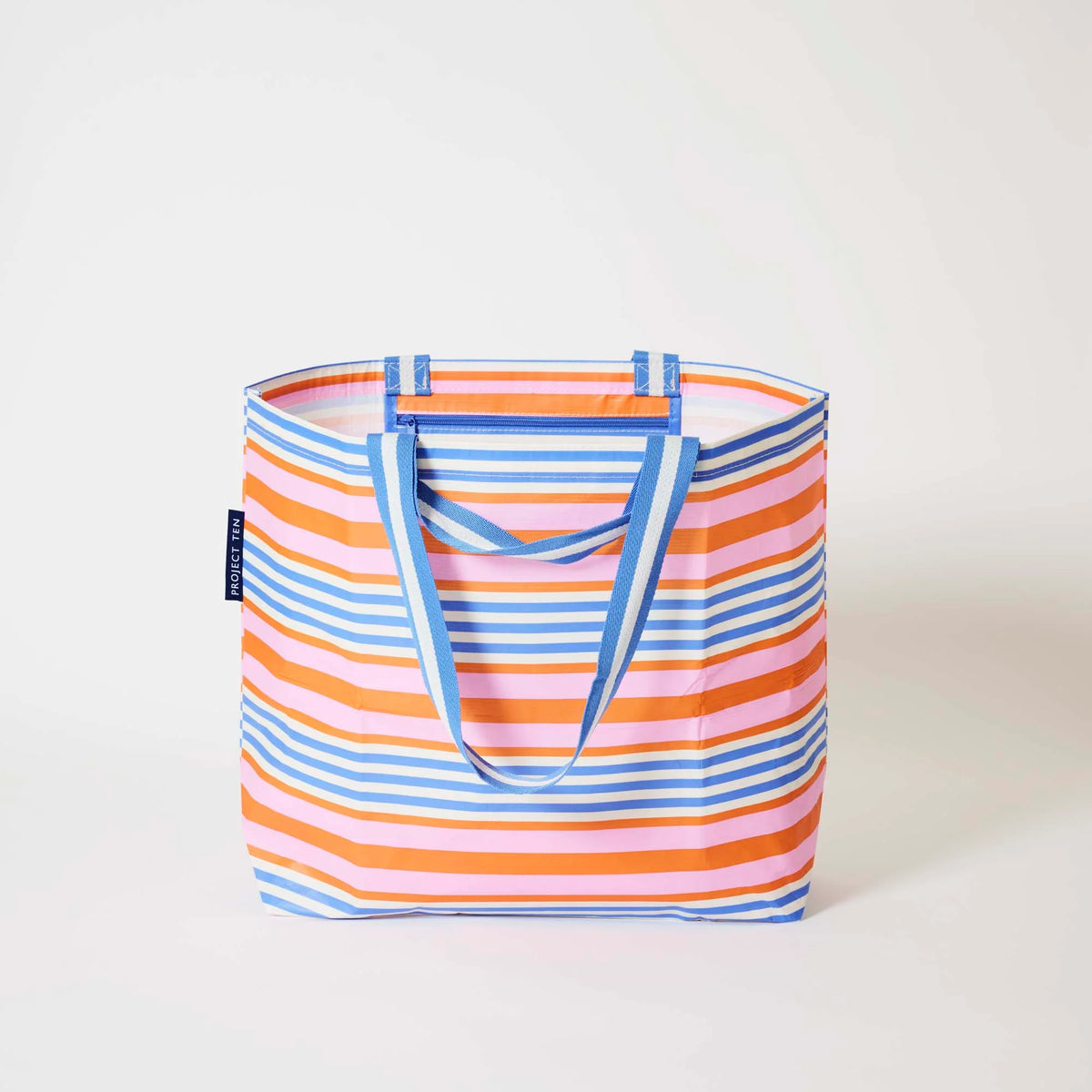 Medium Tote – Capri Stripe