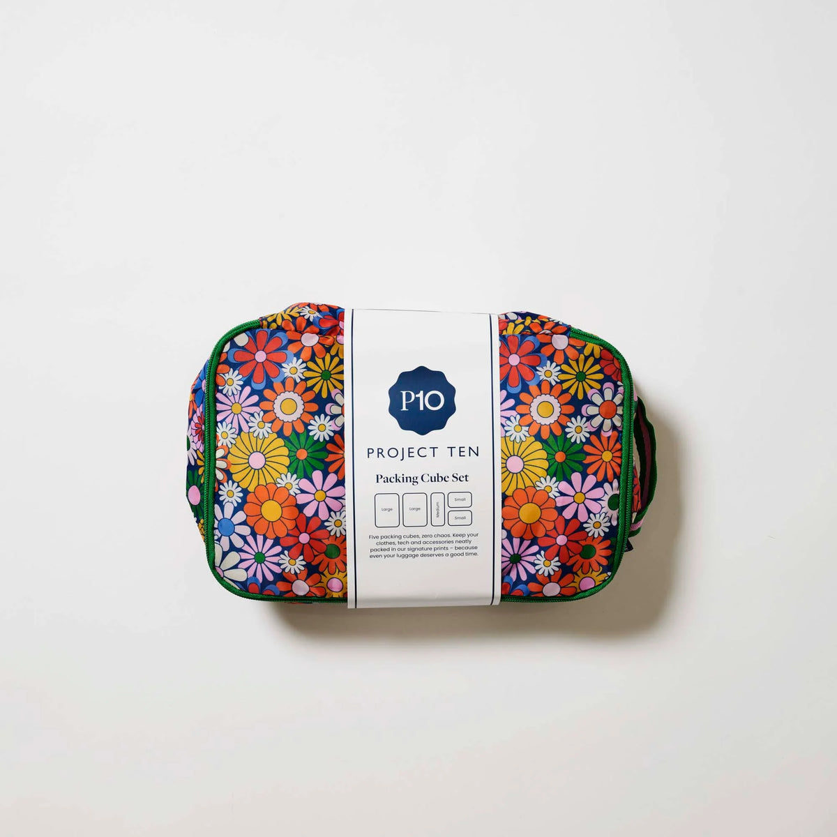 Packing Cube Set – Coastal Floral