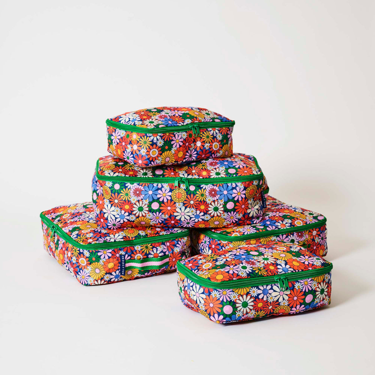 Packing Cube Set – Coastal Floral