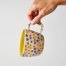 Load image into Gallery viewer, Ditsy Mug Chartreuse