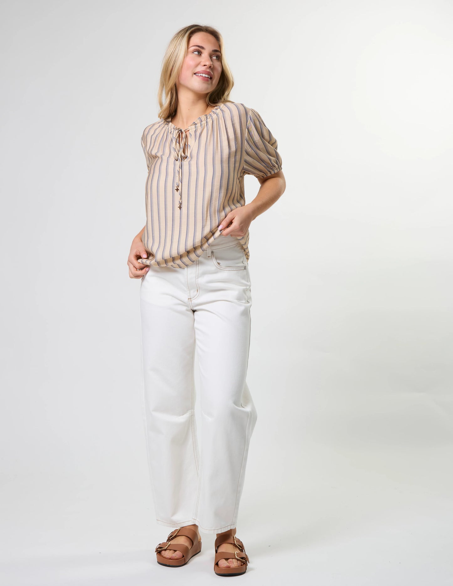 Carson Barrell Jean ECRU