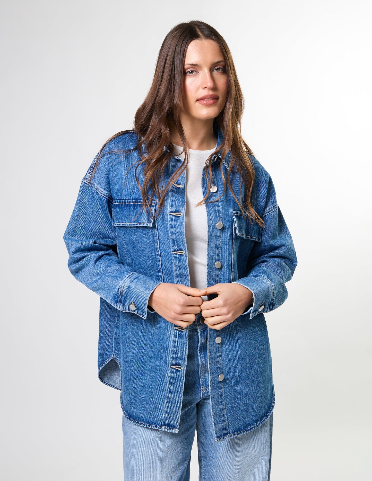 Marlow Shirt - Mid Wash