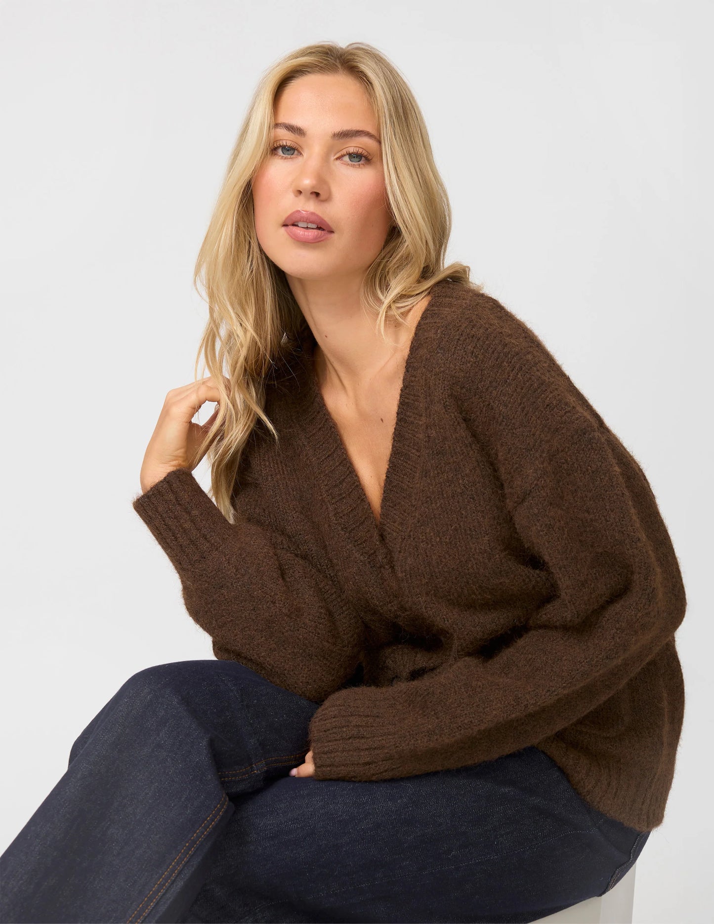 Loretta Cardigan - Brown