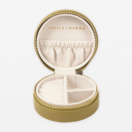 Khaki Jewellery Case