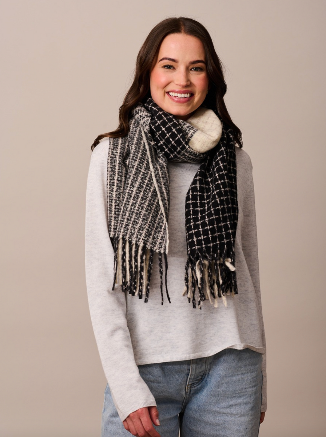 Black Patch Scarf