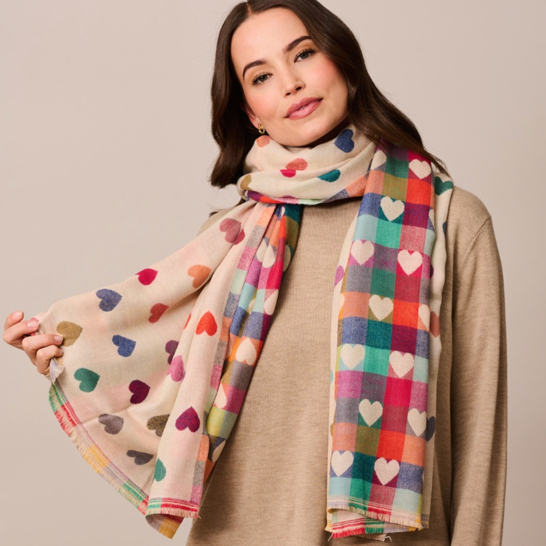 Cream Romance Scarf