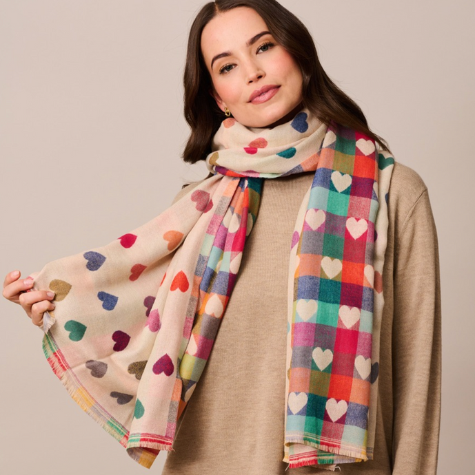 Cream Romance Scarf