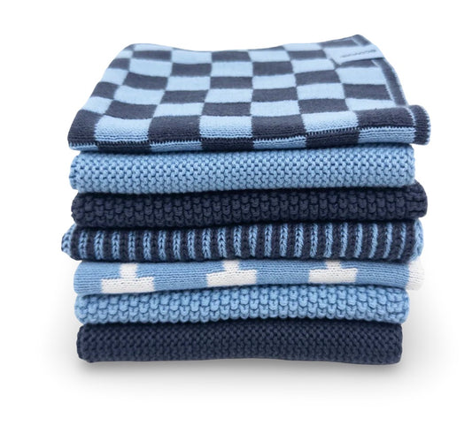 Dishcloth Daily 7pk Skye