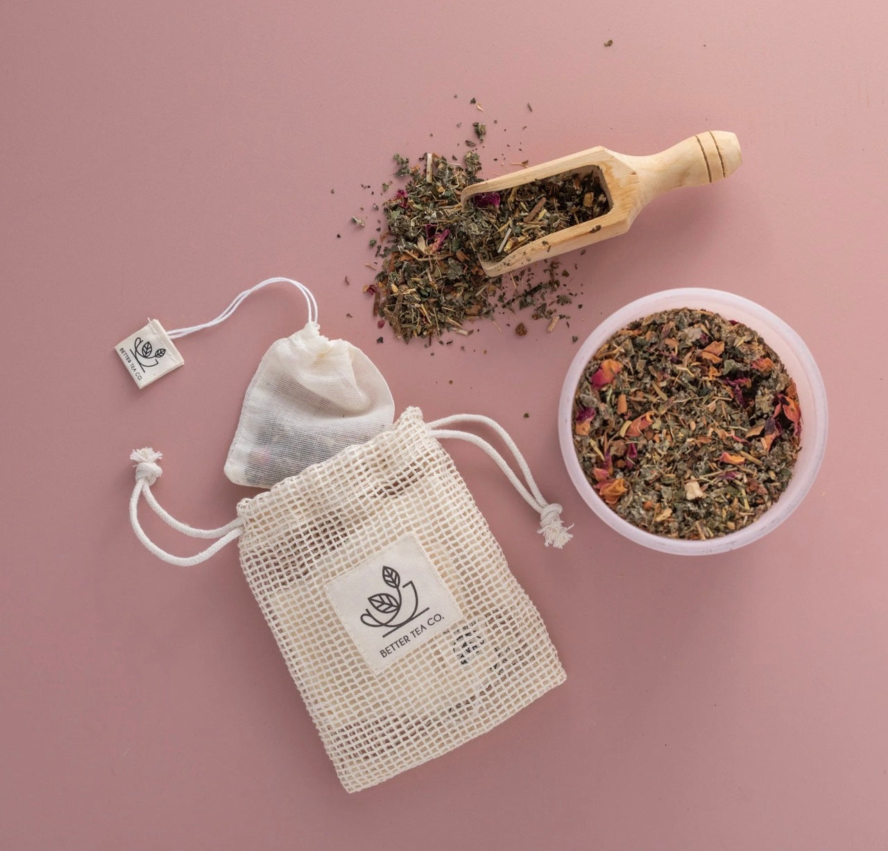 Reusable Organic Cotton Tea Bags