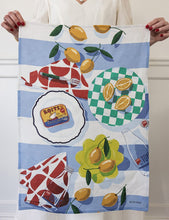 Load image into Gallery viewer, By the Sea Linen Tea Towel