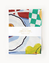 Load image into Gallery viewer, By the Sea Linen Tea Towel