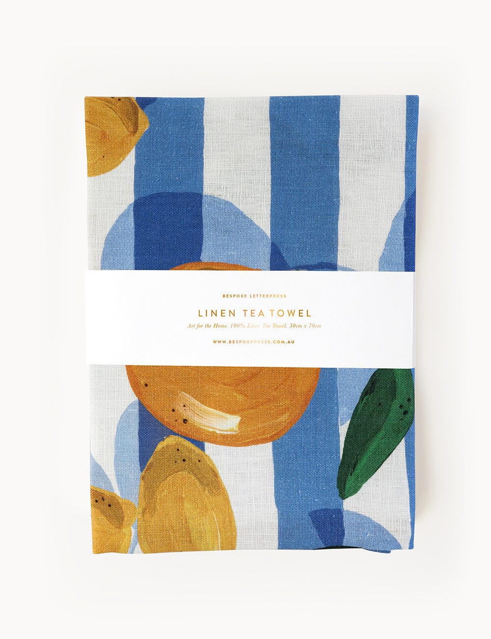 Citrus Linen Tea Towel