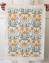 Load image into Gallery viewer, Daffodil Linen Tea Towel