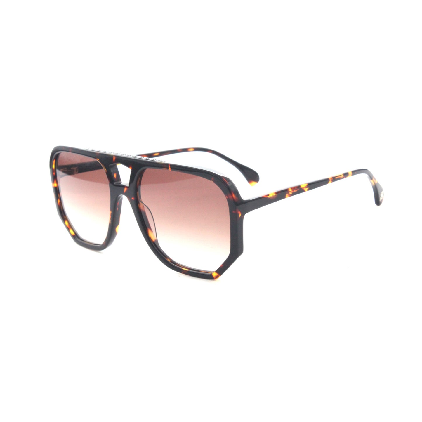 Wager - Brown Tort W/ Brown Monochrome Lens