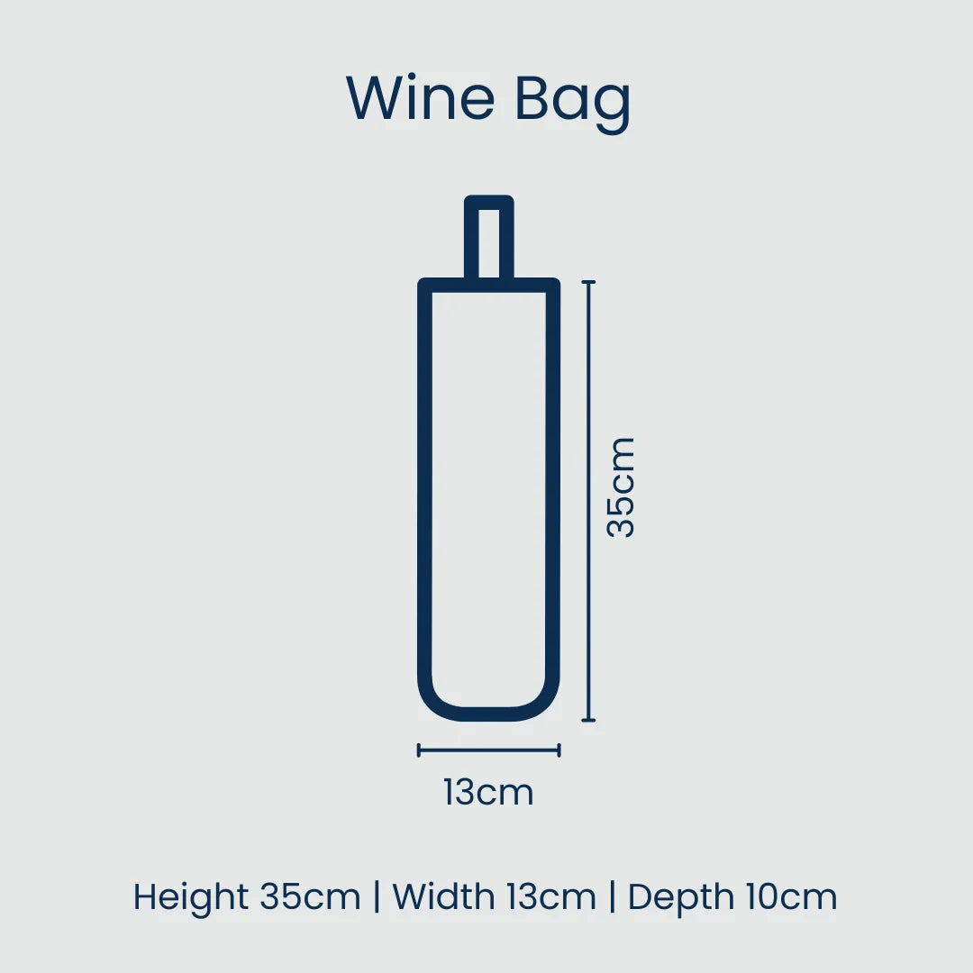 Wine Bag – Red Ripple