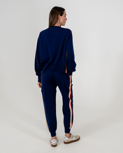 Load image into Gallery viewer, Speed Stripe Track Pant Navy