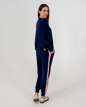 Load image into Gallery viewer, Speed Stripe Track Pant Navy