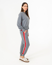 Load image into Gallery viewer, Speed Stripe Track Pant Thunder Grey