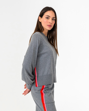 Load image into Gallery viewer, Speed Stripe Track Pant Thunder Grey