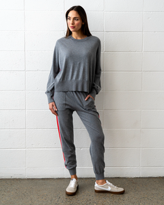 Speed Stripe Track Pant Thunder Grey