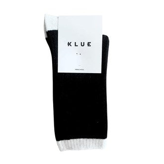 Merino Wool Black & White Socks