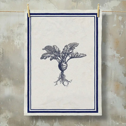 Botanic Kitchen Towel - Raddish