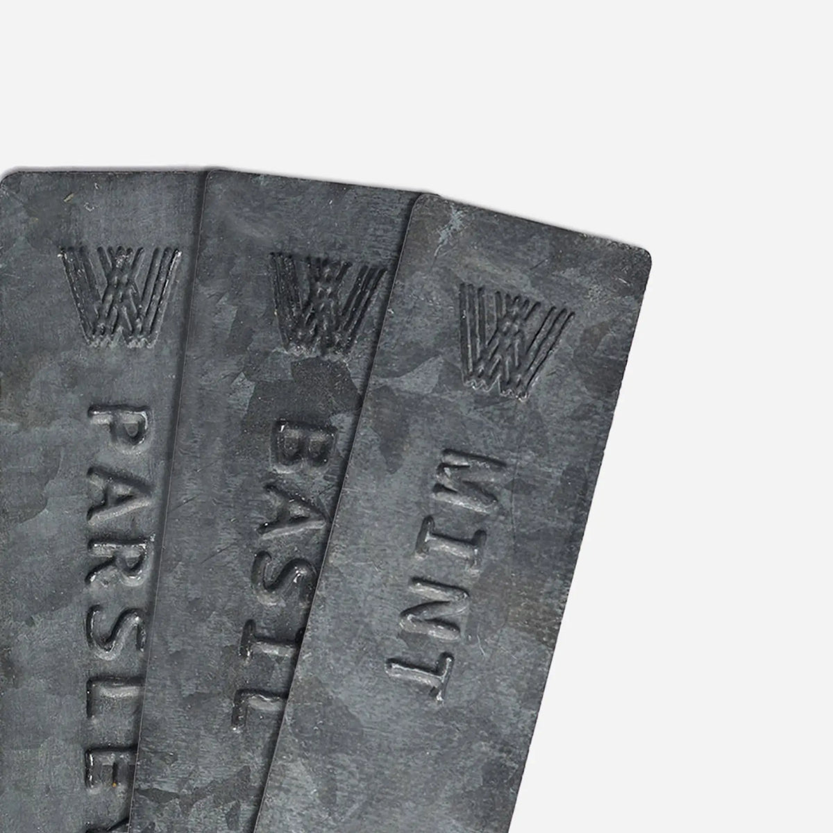 Pressed Tin Herb Stakes - set of 5
