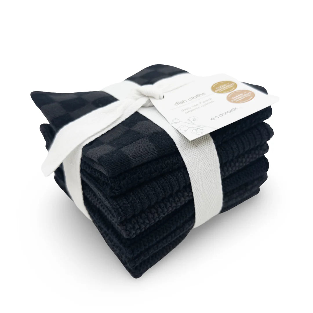 Dishcloth Daily 7pk Onyx