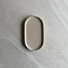 Load image into Gallery viewer, Deco Oval Tray Small (Cashmere)