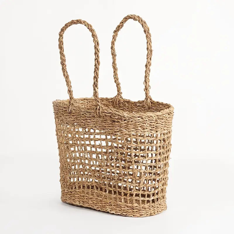 Umbria - Open Weave Seagrass Tote
