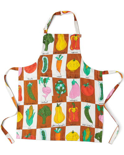 Vegie Box Linen Apron