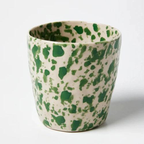 Splatter Tumbler Green