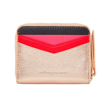Load image into Gallery viewer, Alexis Zip Purse Rose Gold