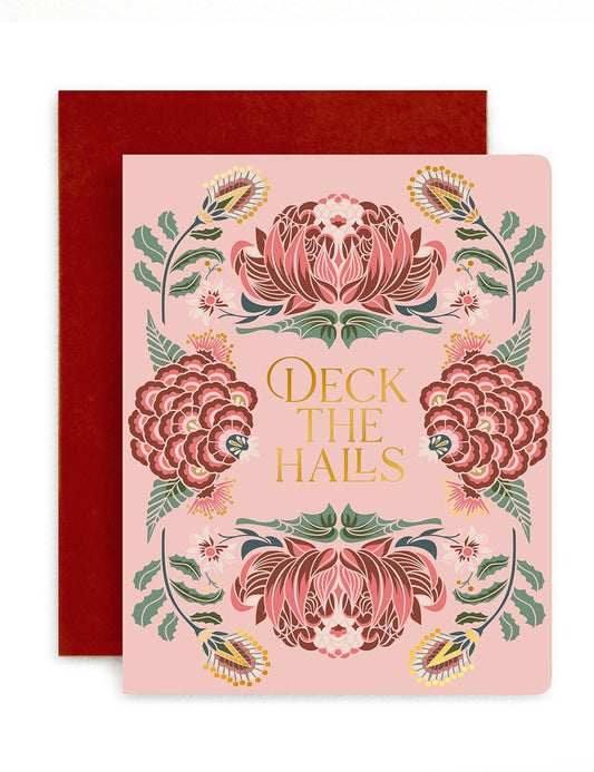 'Deck the Halls' Card