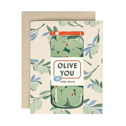 Olive You So Much Card