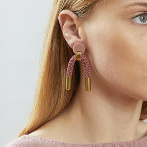 Iris Earrings - Blush