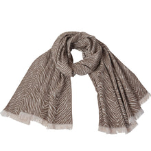 Load image into Gallery viewer, Latte Katoomba Scarf