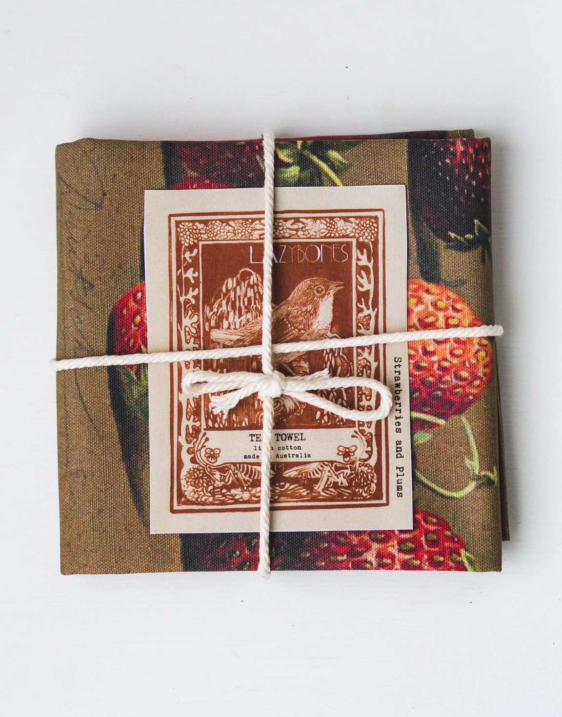 Tea Towel Strawberries